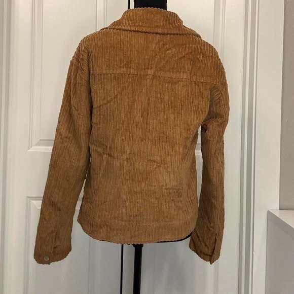 Tan Corduroy Jacket — Forever 21 Medium - Picture 3 of 4